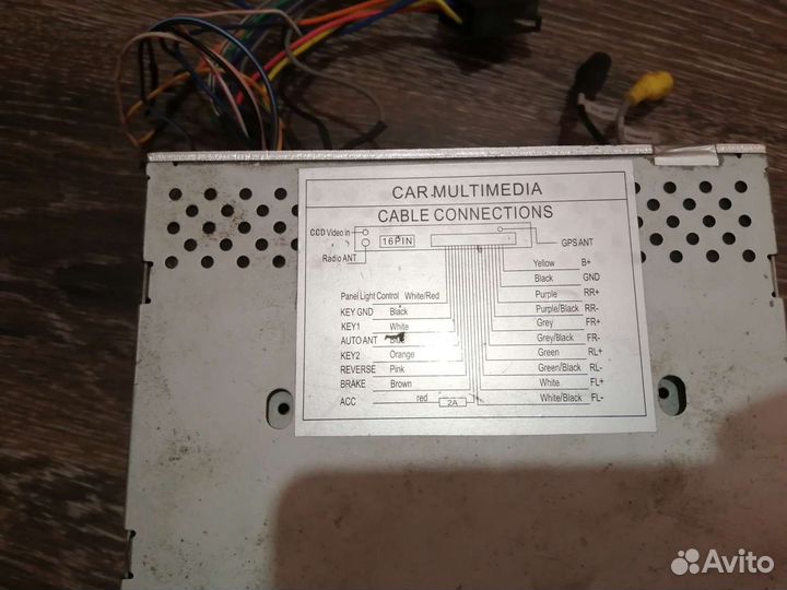 Магнитола 2 din
