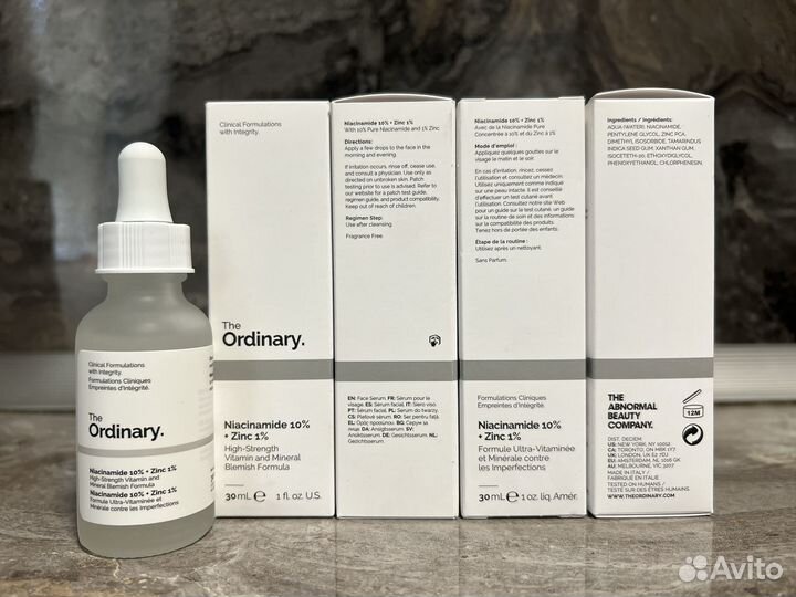 The Ordinary Niacinamide 10% + Zinc 1%