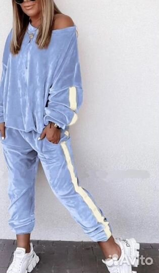 Спортивный костюм велюр