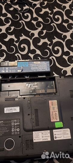 Ноутбук acer на запчасти