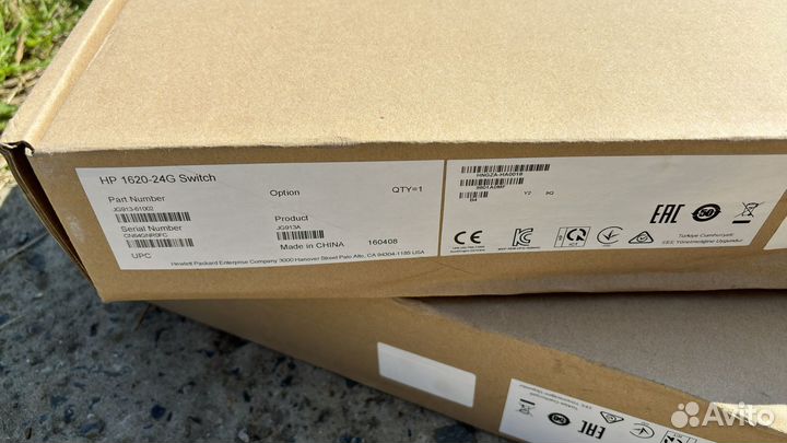 Коммутатор HP 1620-24G