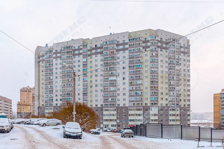 1-к. квартира, 50,2 м², 12/17 эт.