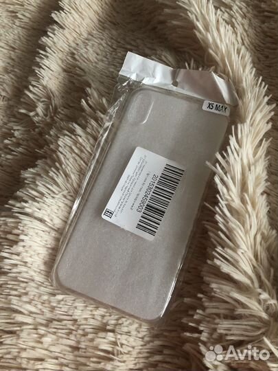 Чехол прозрачный на телефон iPhone xs max