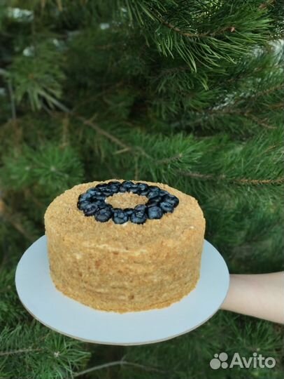 Домашний торт медовик