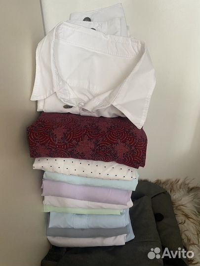 Рубашка белая для мальчика Stenser 164 р (модал)