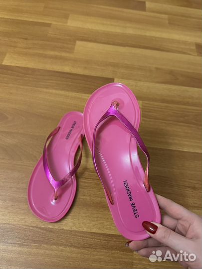 Сланцы вьетнамки Steve Madden оригинал 38 розовые