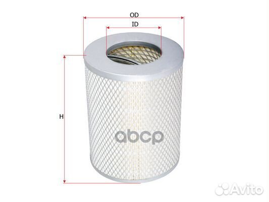 Фильтр воздушный Toyota Land Cruiser 85-90 2 4