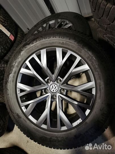 Колеса Зимние VW Touareg R18 Continental