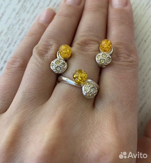 Серебряные серьги