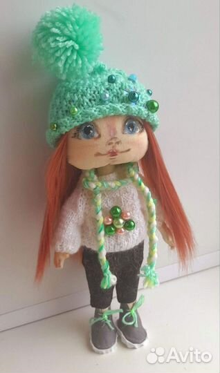 Интерьерная кукла. Кукла текстильная