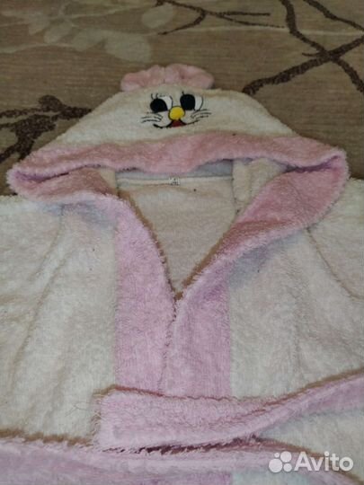 Махровый халат детский, 92-98р