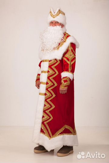 Костюм деда мороза взрослый