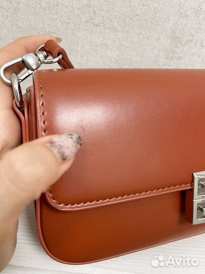 Сумка женская оранжевая