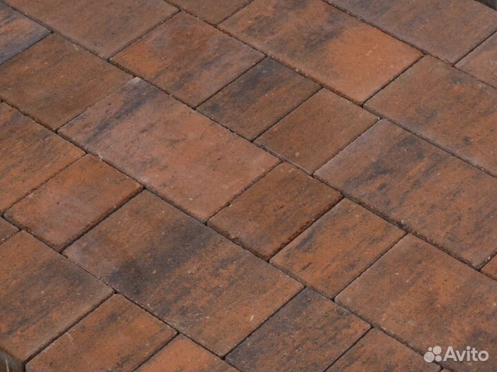 Тротуарная плитка / Брусчатка Новосибирск 60мм