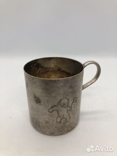 Кружка мельхиор Германия