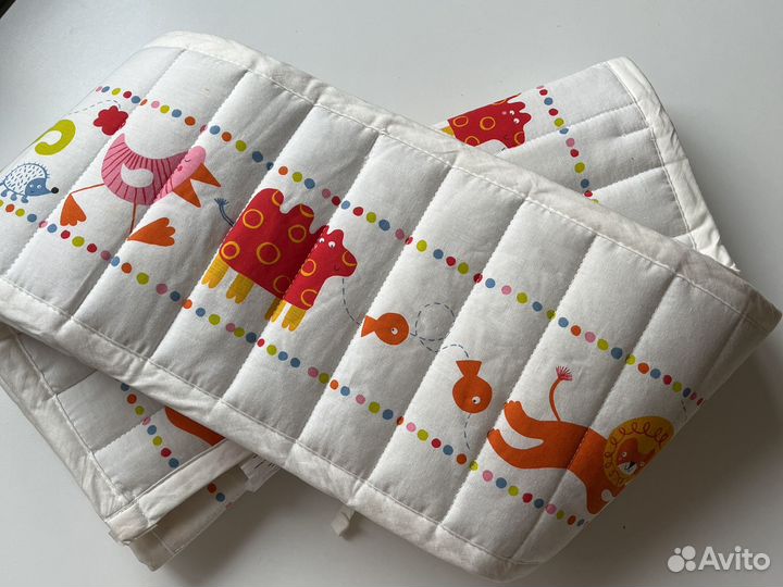 Бортик в детскую кроватку IKEA