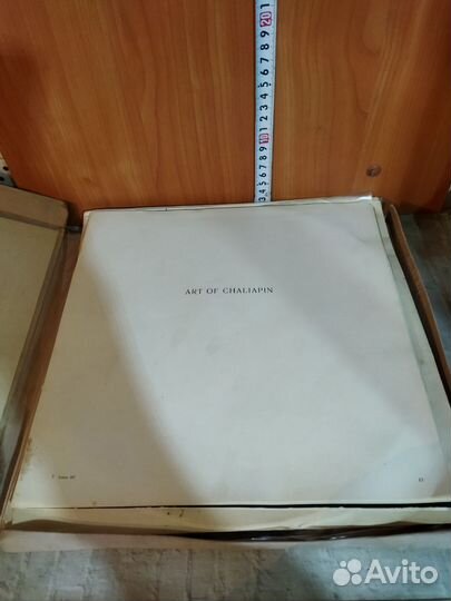 Искусство шаляпина 10 виниловых пластинок