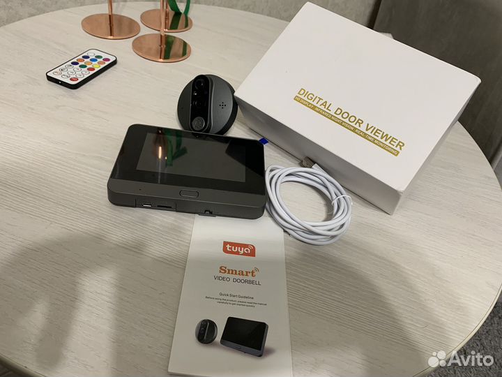 Видеоглазок 255-OR-039-chenkaiming, черный