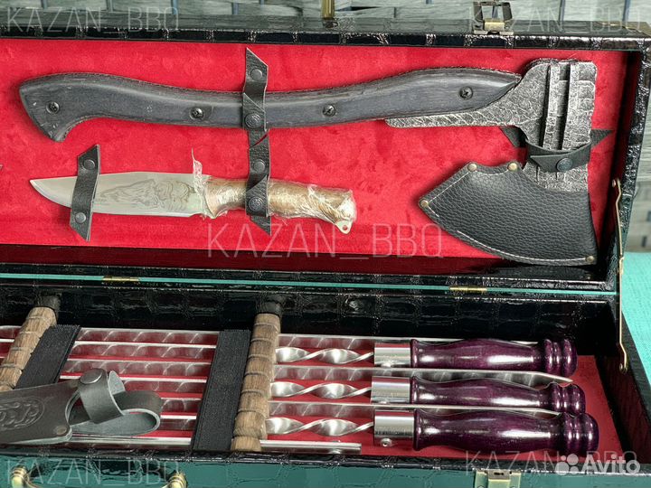 Шампура в кейсе на подарок