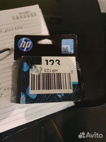 Картридж hp 123