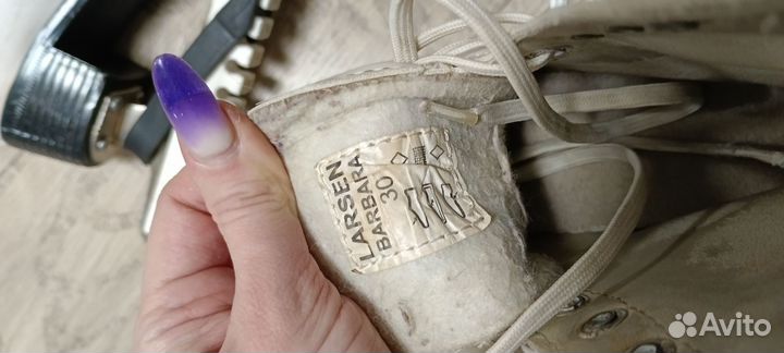 Коньки фигурные 30 размер