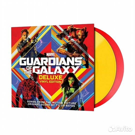 Various Artists & Tyler Bates – Guardians Of The Galaxy (Deluxe Red & Yellow Vinyl)