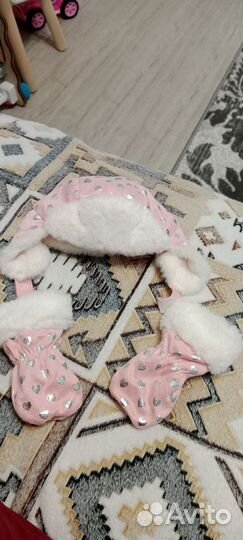 Комплект шапка и рукавички