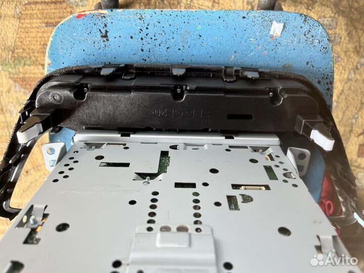 Штатное головное устройство hyundai solaris 2