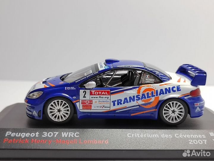 Peugeot 307 WRC (altaya) 1/43