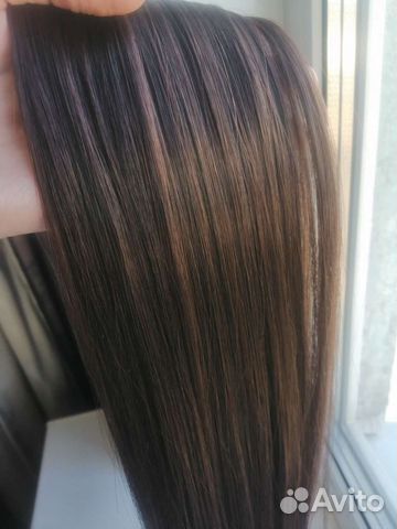 Волосы на заколках (искусственные)