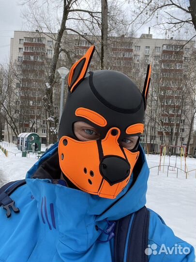 Маска puppy k-9 косплей