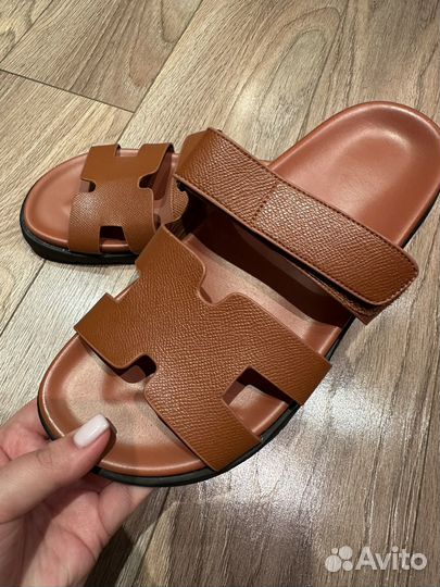 Тапочки Hermes женские