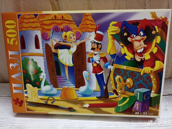 Детские пазлы 500 и 360 деталей