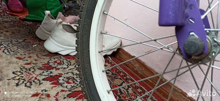 Детский велосипед бу колесо 18