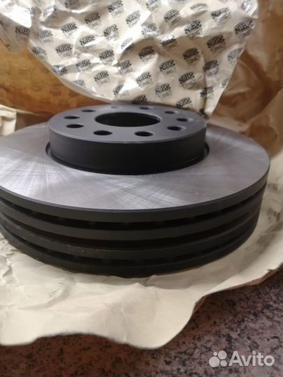 Тормозные диски и колодки nibk для volkswagen