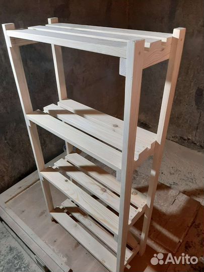 Стеллаж деревянный