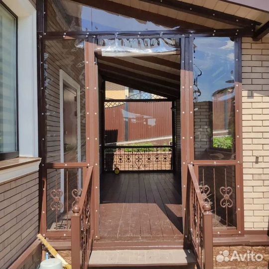 Мягкие и гибкие окна на веранду