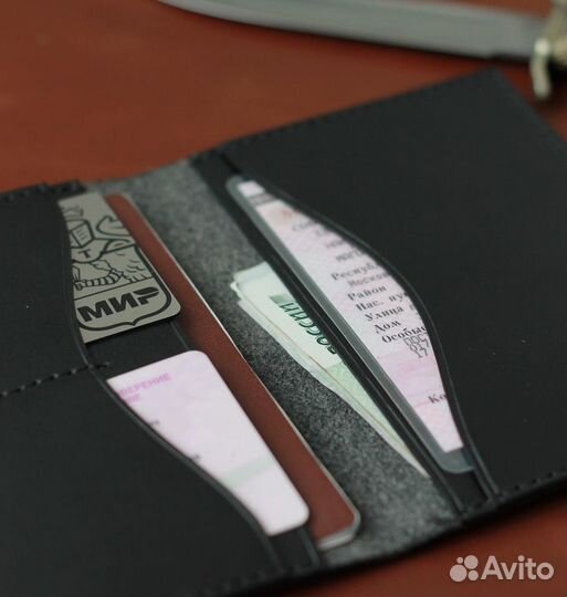Портмоне мужской ручная работа
