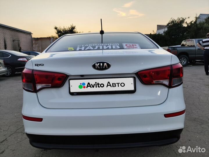 Kia Rio 1.6 AT, 2017, 181 000 км