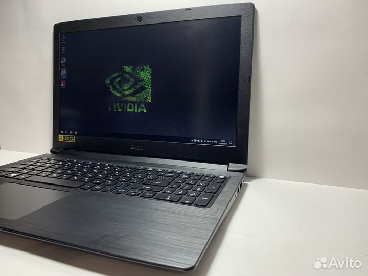 Игровой ноутбук Acer i3/6gb/2видеокарты/NVMe+ssd