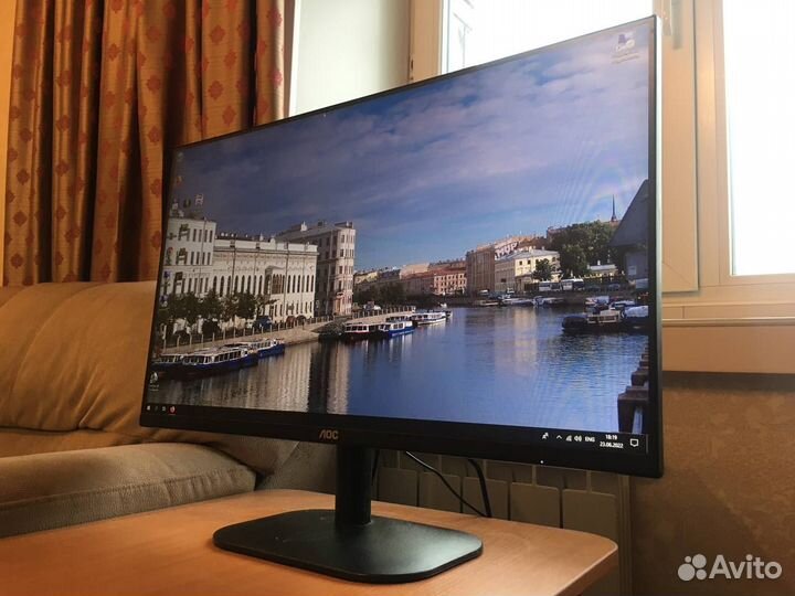 Монитор AOC 27дюйма IPS 75герц (нoвый)