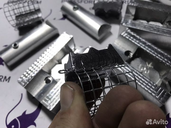 Форма чпу для литья фидерных кормушек (треуг. грун