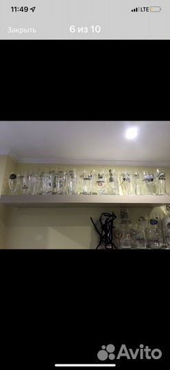 Пивные кружки и бокалы