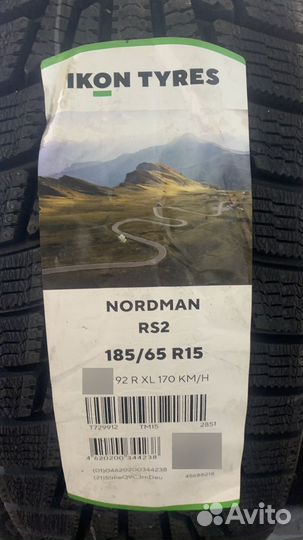 Ikon Tyres Nordman RS2 185/65 R15 92R