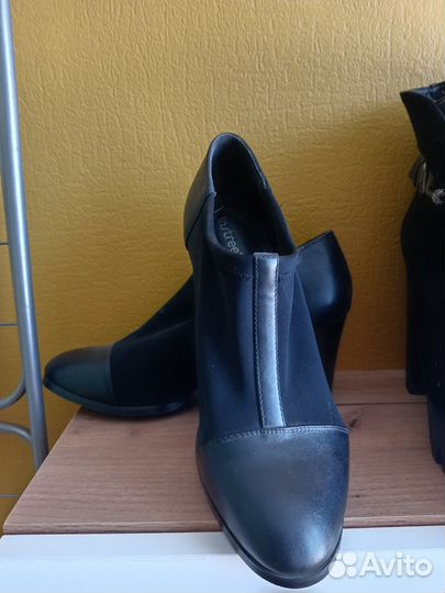 Ботильоны натуральная кожа, 38 размер