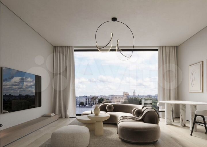 1-к. апартаменты, 45 м², 4/8 эт.