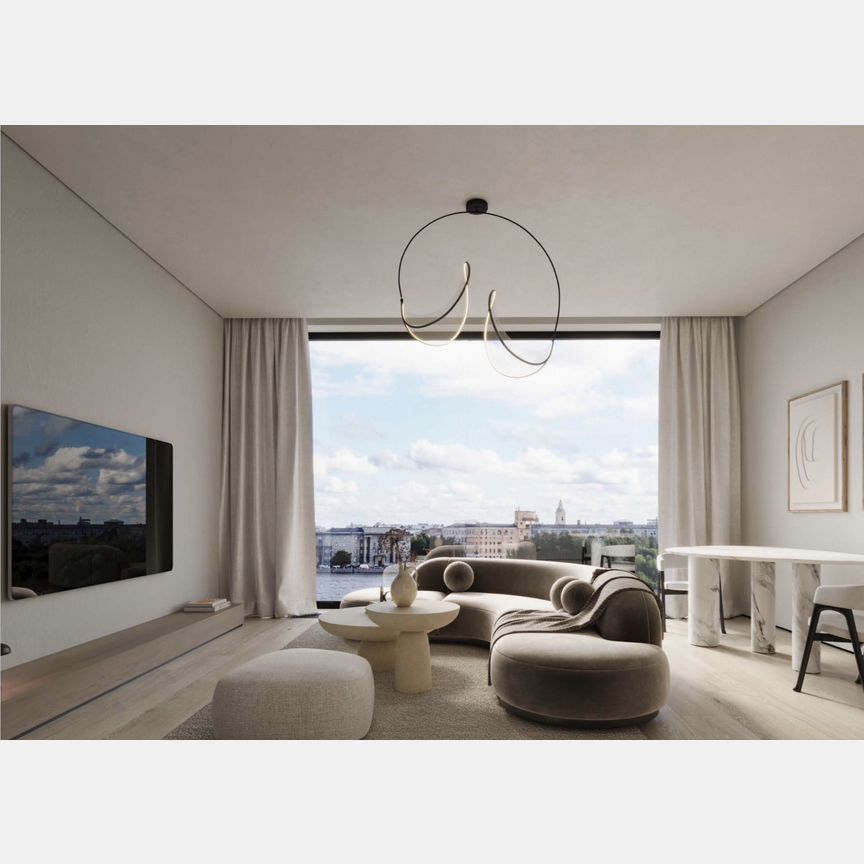 1-к. апартаменты, 45 м², 4/8 эт.