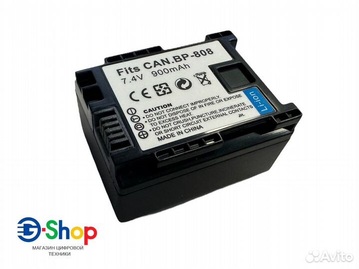 Аккумулятор на Canon BP-808 890mAh