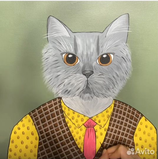 Портрет вашего кота костюмированный