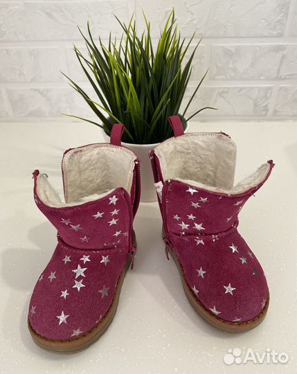 Ботинки зимние для девочки 20 размер